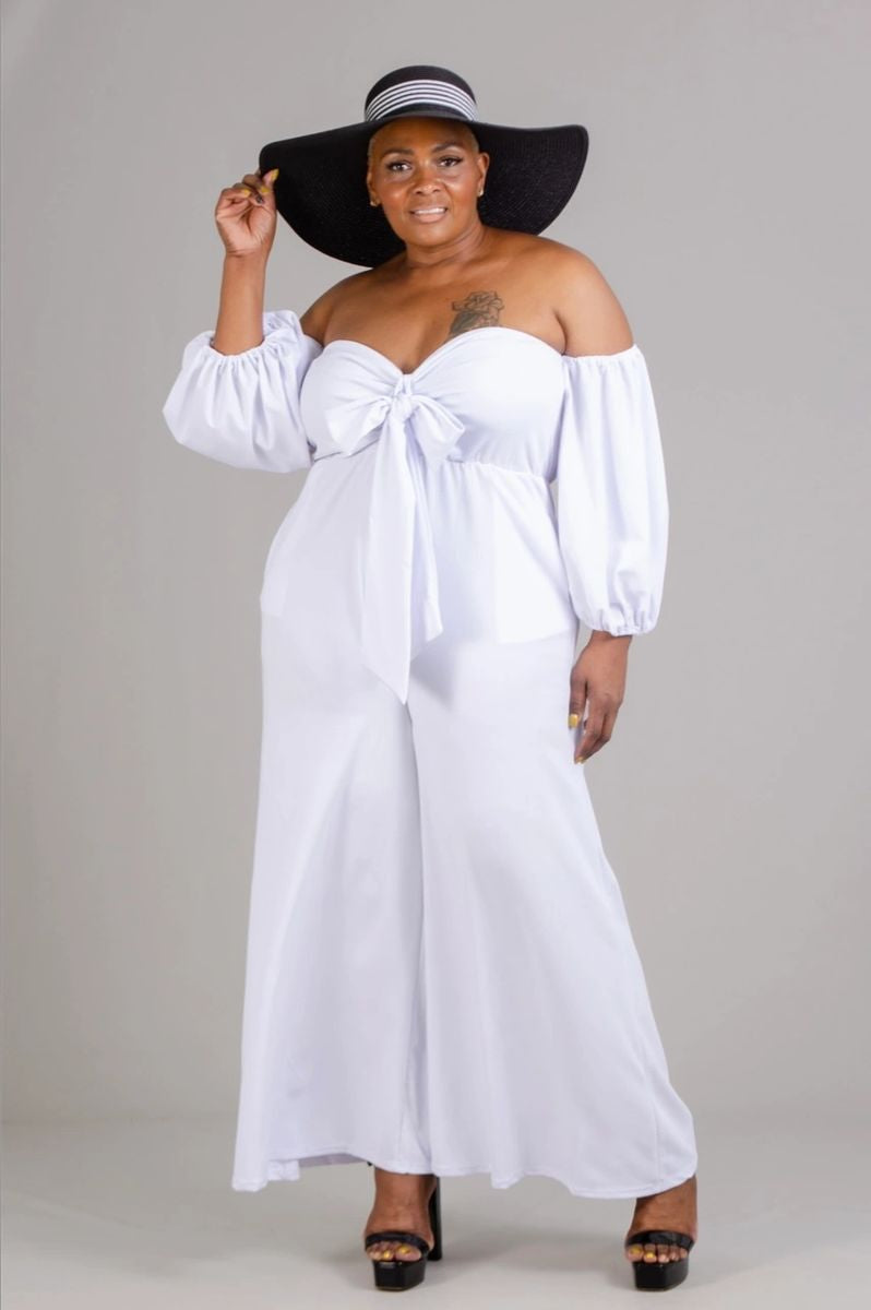 All White Affair Jumper