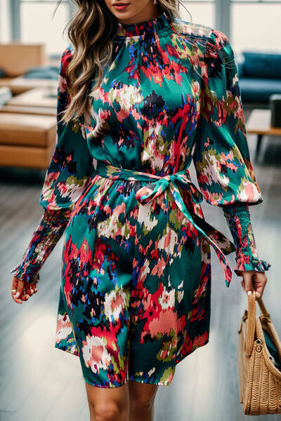 Love Lantern Sleeve Mini Dress